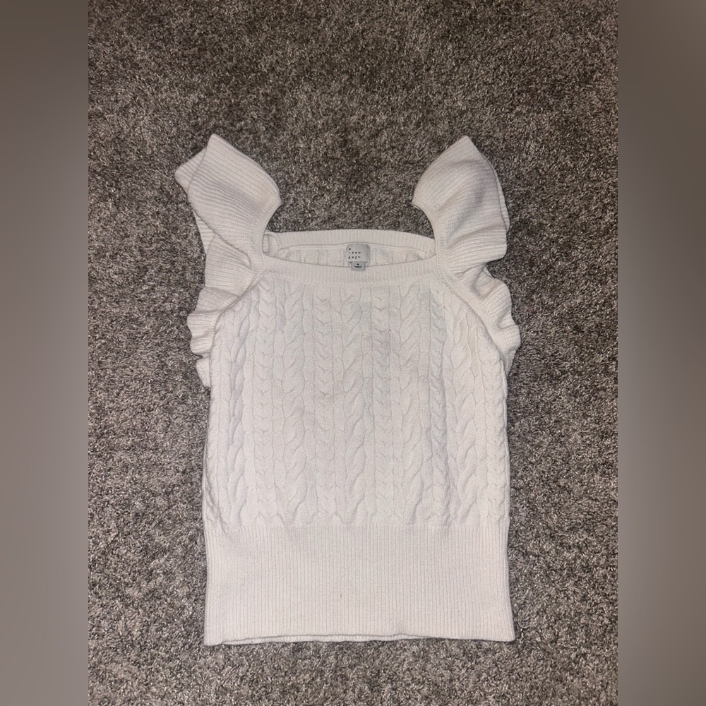 White/cream blouse from target (a new day) size medium
